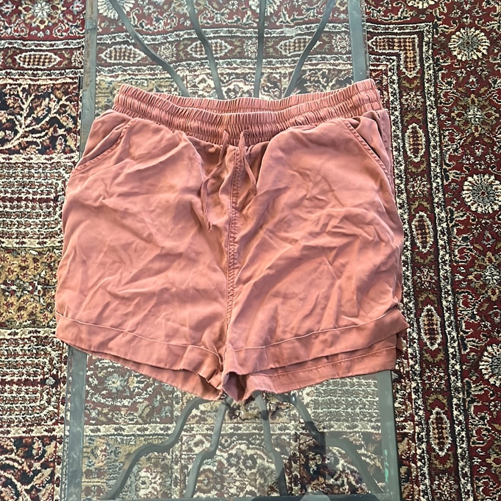 Brick colored shorts